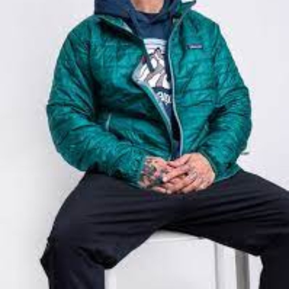 PATAGONIA NANO PUFF HOODY -NWT -BOREALIS GREEN